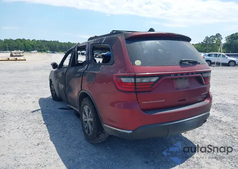 2014 Dodge Durango Limited from USA, damaged, VIN 1C4RDHDG7EC437209